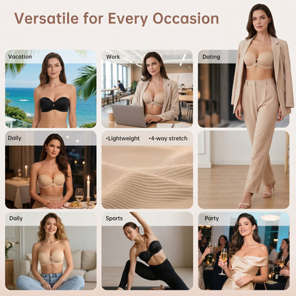 Lumera™ SecureLift Strapless Bra